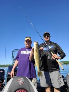 Walleye Caught in Lake Geneva